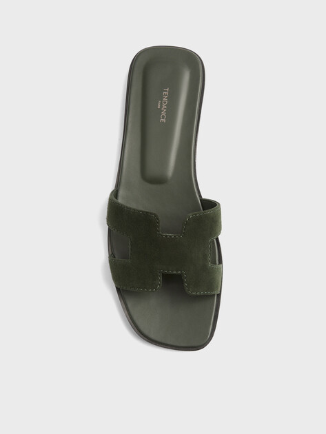 Женские шлепанцы TENDANCE, Артикул YS-48201L-2, темно-зеленый | 4585806. Ракурс 4 Женские шлепанцы TENDANCE, Артикул YS-48201L-2, темно-зеленый | 4585806. Ракурс 4