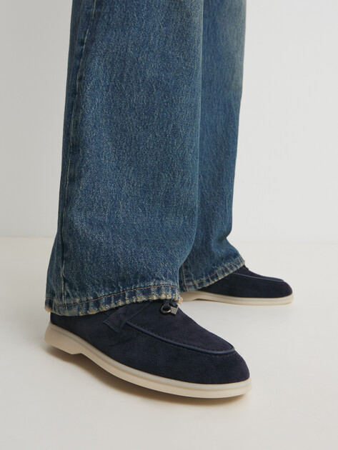 Женские лоферы TENDANCE, Артикул YS-2299A-236, темно-синий | 4586073. Ракурс 2 Женские лоферы TENDANCE, Артикул YS-2299A-236, темно-синий | 4586073. Ракурс 2