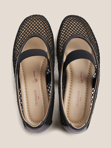 Балетки мэри-джейн TENDANCE, Артикул YS-48205A-3, черный | 4586154. Ракурс 4