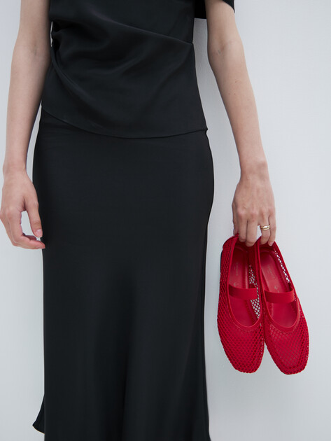 Балетки мэри-джейн TENDANCE, Артикул YS-48205A-3, рубиновый | 4586178. Ракурс 8 Балетки мэри-джейн TENDANCE, Артикул YS-48205A-3, рубиновый | 4586178. Ракурс 8