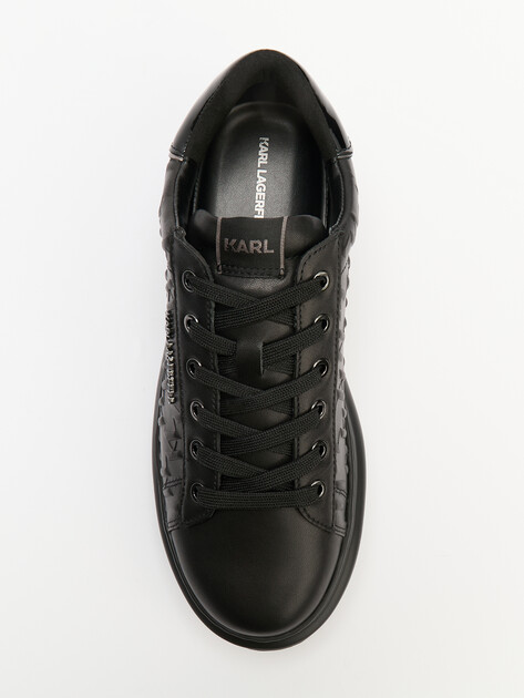 Мужские кеды KARL LAGERFELD KAPRI MENS Monogram Emboss Lo, Артикул KL52549K, черный | 4586320. Ракурс 5 Мужские кеды KARL LAGERFELD KAPRI MENS Monogram Emboss Lo, Артикул KL52549K, черный | 4586320. Ракурс 5