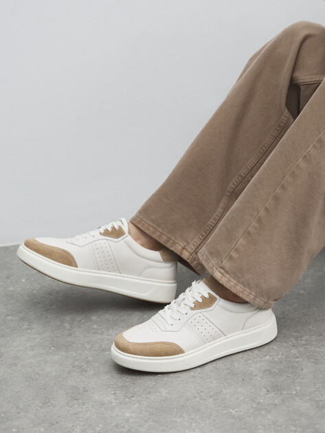 Мужские кеды TENDANCE, Артикул RS-MTL9-1, белый | 4586442. Ракурс 6 Мужские кеды TENDANCE, Артикул RS-MTL9-1, белый | 4586442. Ракурс 6