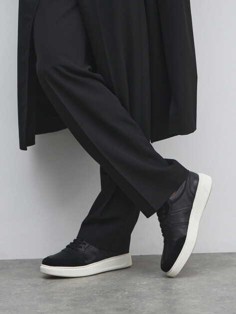 Мужские кеды TENDANCE, Артикул RS-MTL9-1, черный | 4586474. Ракурс 6