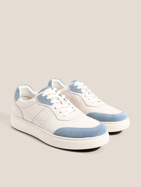 Мужские кеды TENDANCE, Артикул RS-MTL9-1, белый | 4586482. Ракурс 2