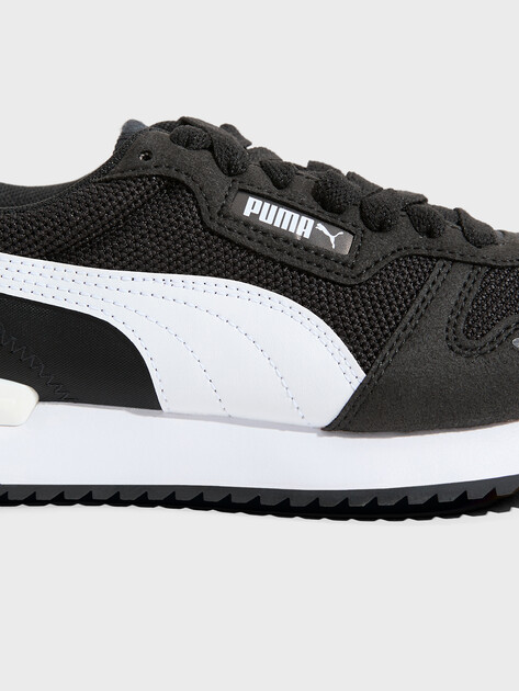 Детские кроссовки PUMA Puma R78 Jr, Артикул 373616, черный | 4587034. Ракурс 3