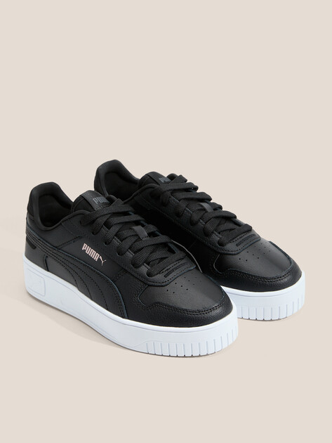 Женские кеды PUMA Carina Street, Артикул 389390, черный | 4587112. Ракурс 2