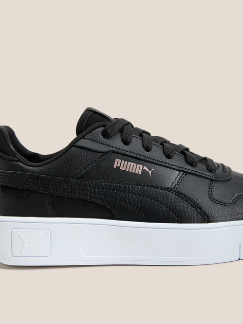 Женские кеды PUMA Carina Street, Артикул 389390, черный | 4587112. Ракурс 3
