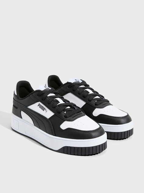 Женские кеды PUMA Carina Street, Артикул 389390, черный | 4587127. Ракурс 2