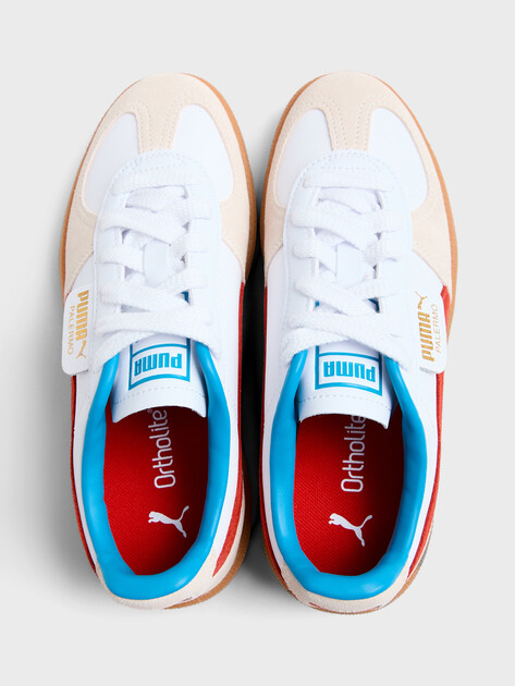 Кеды PUMA Palermo Lth, Артикул 396464, белый | 4587478. Ракурс 4 Кеды PUMA Palermo Lth, Артикул 396464, белый | 4587478. Ракурс 4