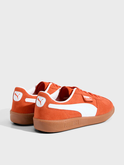 Детские кеды PUMA Palermo Jr, Артикул 397271, оранжевый | 4587557. Ракурс 5