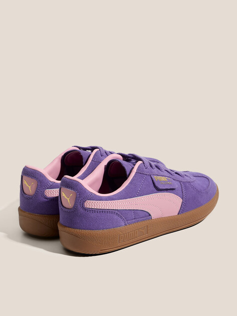 Детские кеды PUMA Palermo Jr, Артикул 397271, фиолетовый | 4587575. Ракурс 5