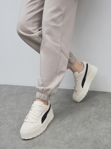 Женские кеды PUMA Karmen II, Артикул 397457, светло-бежевый | 4587855. Ракурс 6