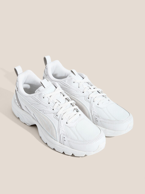 Кроссовки PUMA Milenio Tech L, Артикул 397825, бледно-серый | 4588079. Ракурс 2 Кроссовки PUMA Milenio Tech L, Артикул 397825, бледно-серый | 4588079. Ракурс 2