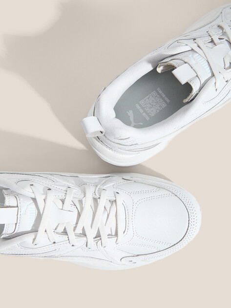 Кроссовки PUMA Milenio Tech L, Артикул 397825, бледно-серый | 4588079. Ракурс 3 Кроссовки PUMA Milenio Tech L, Артикул 397825, бледно-серый | 4588079. Ракурс 3