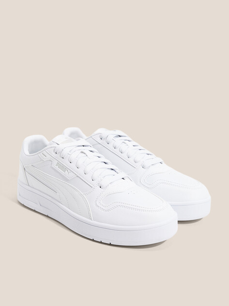 Кеды PUMA Court Classic Street, Артикул 400196, белый | 4588194. Ракурс 2