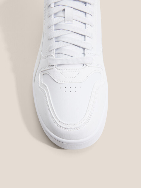 Кеды PUMA Court Classic Street, Артикул 400196, белый | 4588194. Ракурс 3