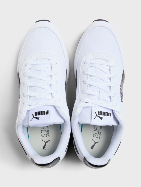 Кроссовки PUMA R78 Lightwind, Артикул 400267, белый | 4588407. Ракурс 4