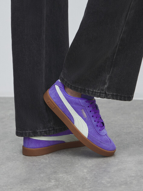 Женские кеды PUMA Puma Club II Era Suede, Артикул 400717, фиолетовый | 4588508. Ракурс 6