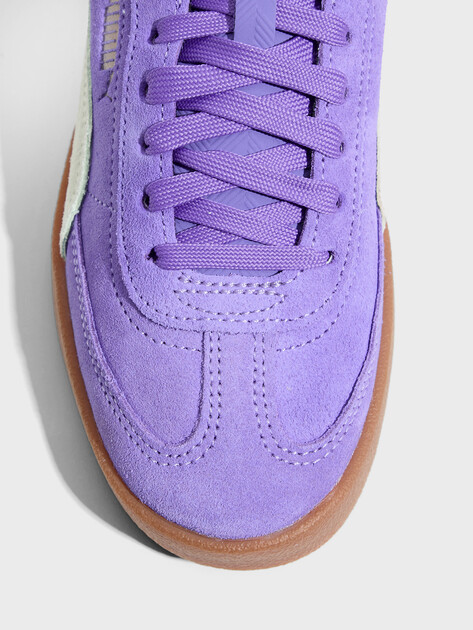 Женские кеды PUMA Puma Club II Era Suede, Артикул 400717, фиолетовый | 4588508. Ракурс 3