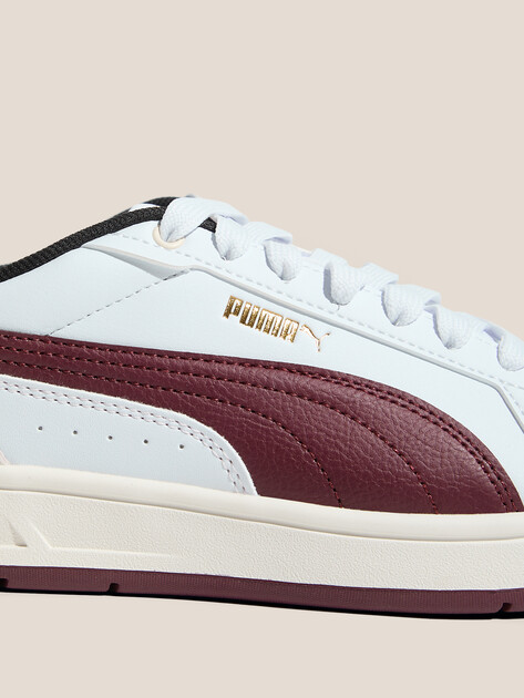 Кеды PUMA Court Classico Sport, Артикул 400731, белый | 4588580. Ракурс 3