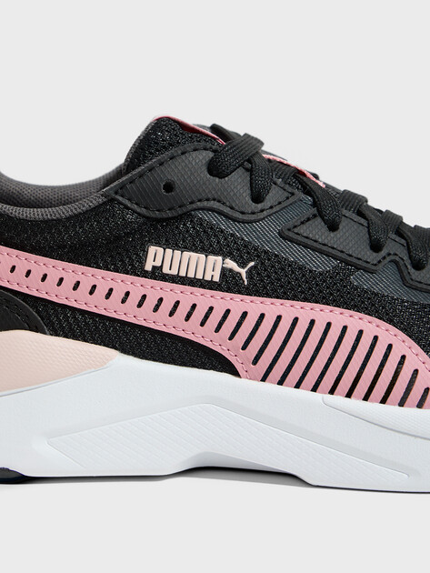Детские кроссовки PUMA X-Ray 3 LT Jr, Артикул 401493, черный | 4588638. Ракурс 3