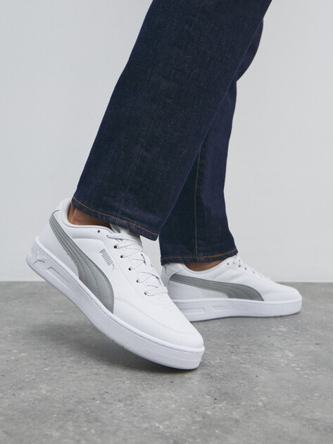 Кеды PUMA Court Classic Clean, Артикул 402223, белый | 4588658. Ракурс 6