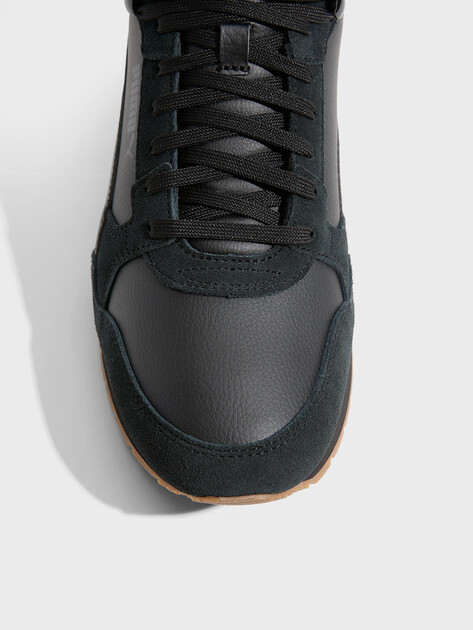 Мужские высокие кроссовки PUMA ST Runner v4 Mid SD, Артикул 402894, черный | 4589211. Ракурс 3