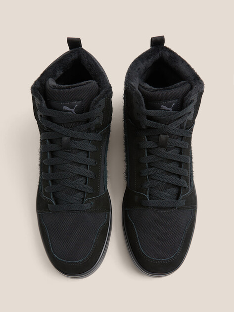 Мужские высокие кеды PUMA Rebound v6 WTR, Артикул 403511, черный | 4589254. Ракурс 4 Мужские высокие кеды PUMA Rebound v6 WTR, Артикул 403511, черный | 4589254. Ракурс 4