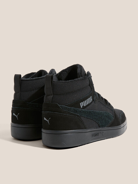 Мужские высокие кеды PUMA Rebound v6 WTR, Артикул 403511, черный | 4589254. Ракурс 5 Мужские высокие кеды PUMA Rebound v6 WTR, Артикул 403511, черный | 4589254. Ракурс 5