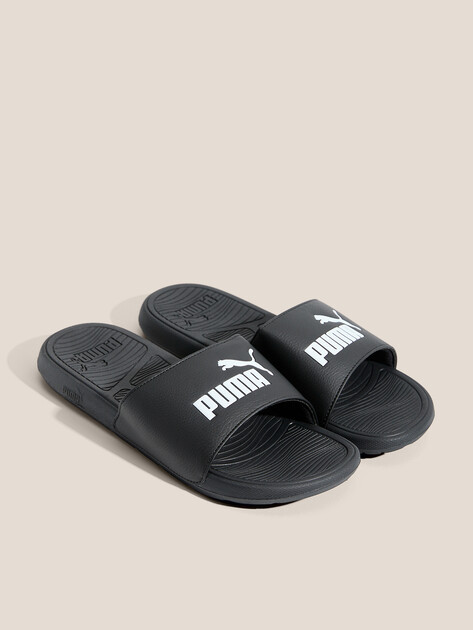 Сланцы PUMA Cool Cat 2.0, Артикул 389110, черный | 4589427. Ракурс 2