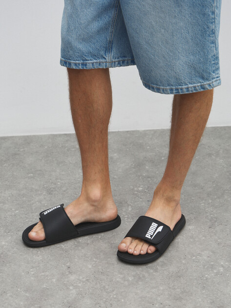 Мужские сланцы PUMA Cool Cat 2.0 V FS, Артикул 390961, черный | 4589477. Ракурс 6