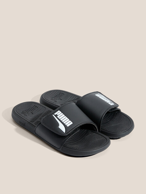 Мужские сланцы PUMA Cool Cat 2.0 V FS, Артикул 390961, черный | 4589477. Ракурс 2