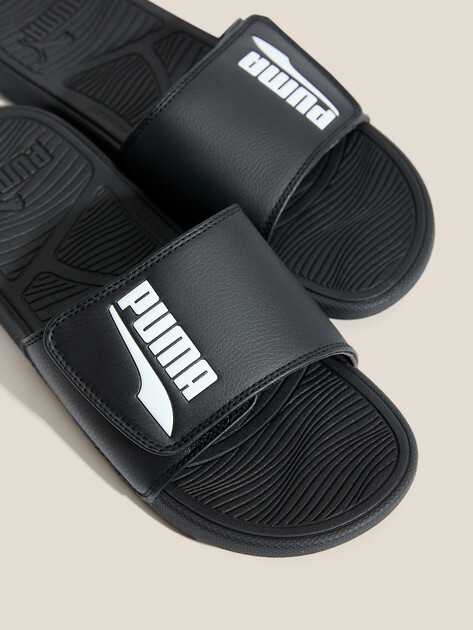 Мужские сланцы PUMA Cool Cat 2.0 V FS, Артикул 390961, черный | 4589477. Ракурс 3