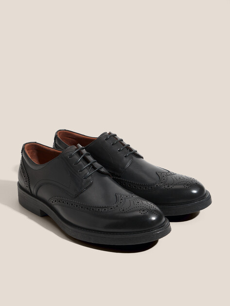 Мужские броги TENDANCE, Артикул RS-AS053-23, черный | 4589535. Ракурс 2