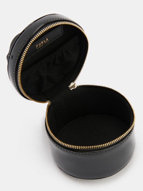 Женская шкатулка FURLA, Артикул FURLA CAMELIA S JEWELRY CASE, черный | 4591317. Ракурс 4
