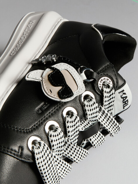 Женские кеды KARL LAGERFELD KAPRI Karl Twin Pendant Lo, Артикул KL62576T, черный | 4591333. Ракурс 6 Женские кеды KARL LAGERFELD KAPRI Karl Twin Pendant Lo, Артикул KL62576T, черный | 4591333. Ракурс 6