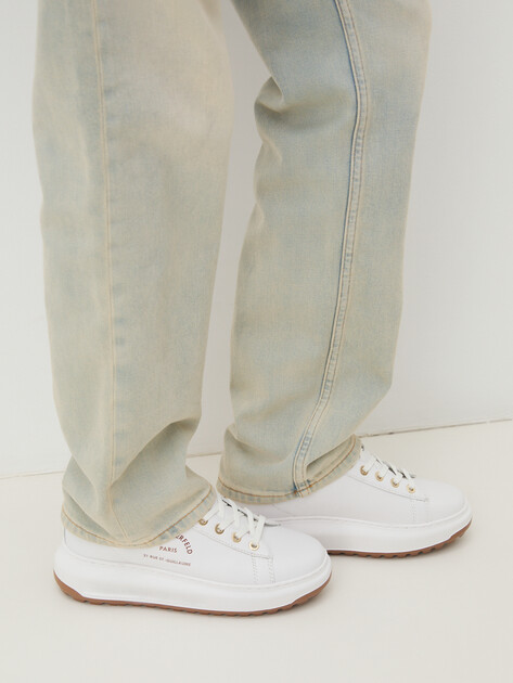 Женские кеды KARL LAGERFELD KAPRI LUG Maison Metalmesh Tab, Артикул KL67538M, белый | 4591510. Ракурс 2 Женские кеды KARL LAGERFELD KAPRI LUG Maison Metalmesh Tab, Артикул KL67538M, белый | 4591510. Ракурс 2