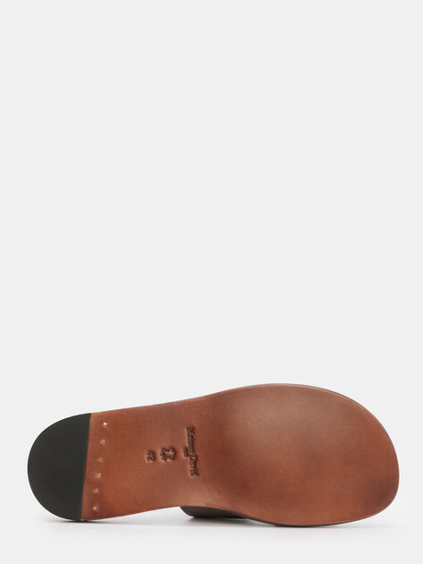 Мужские шлепанцы MAISON DAVID, Артикул TM3352F-1L, коричневый | 4591811. Ракурс 4