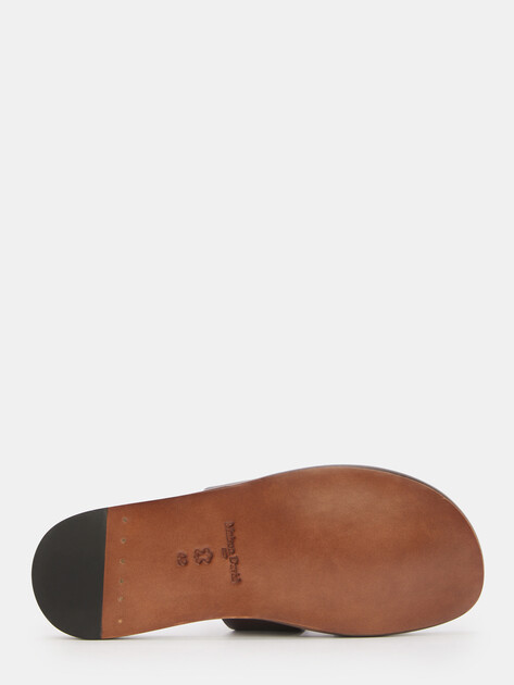 Мужские шлепанцы MAISON DAVID, Артикул TM3352F-1L, темно-коричневый | 4591819. Ракурс 4 Мужские шлепанцы MAISON DAVID, Артикул TM3352F-1L, темно-коричневый | 4591819. Ракурс 4