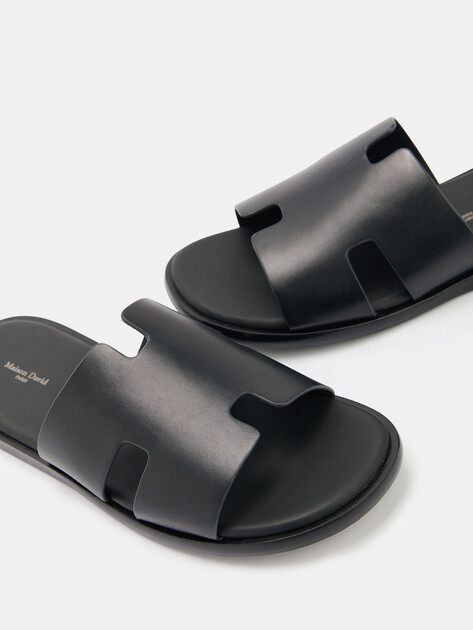 Мужские шлепанцы MAISON DAVID, Артикул TM3352F-1L, антрацитовый | 4591843. Ракурс 6 Мужские шлепанцы MAISON DAVID, Артикул TM3352F-1L, антрацитовый | 4591843. Ракурс 6