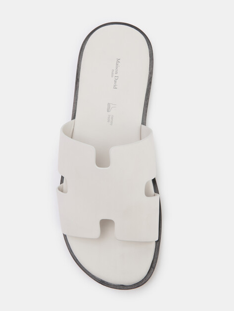 Мужские шлепанцы MAISON DAVID, Артикул TM3352F-1L, бледно-серый | 4591851. Ракурс 5