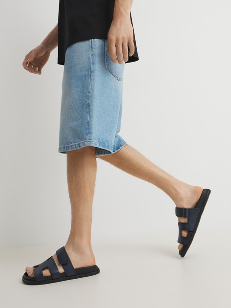 Мужские шлепанцы MAISON DAVID, Артикул TM3370F-1, серо-синий | 4592152. Ракурс 2 Мужские шлепанцы MAISON DAVID, Артикул TM3370F-1, серо-синий | 4592152. Ракурс 2