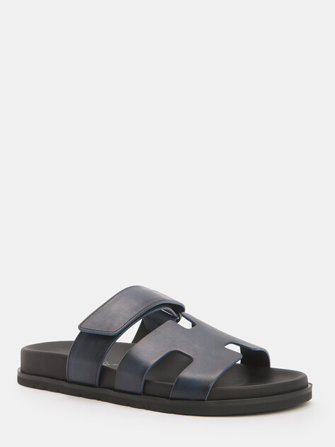 Мужские шлепанцы MAISON DAVID, Артикул TM3370F-1, темно-синий | 4592184. Ракурс 3 Мужские шлепанцы MAISON DAVID, Артикул TM3370F-1, темно-синий | 4592184. Ракурс 3