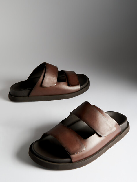 Мужские шлепанцы MAISON DAVID, Артикул TM3354F-1, светло-коричневый | 4592225. Ракурс 6 Мужские шлепанцы MAISON DAVID, Артикул TM3354F-1, светло-коричневый | 4592225. Ракурс 6