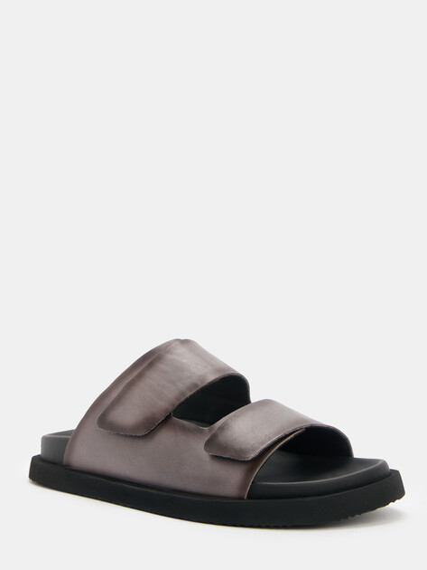 Мужские шлепанцы MAISON DAVID, Артикул TM3354F-1, розовато-серый | 4592273. Ракурс 3