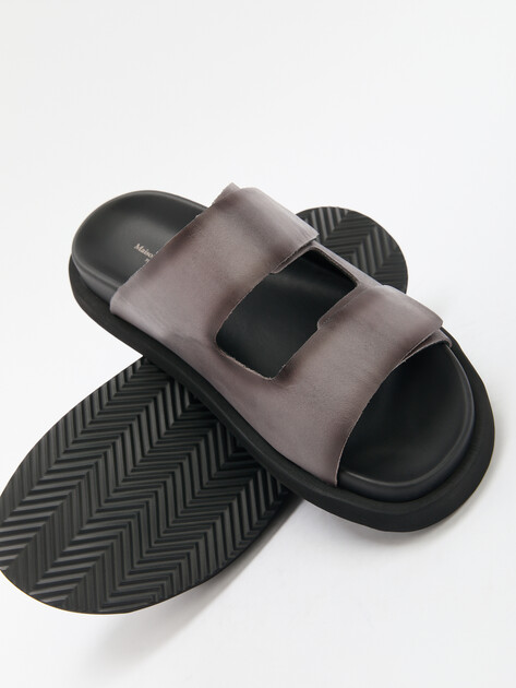 Мужские шлепанцы MAISON DAVID, Артикул TM3354F-1, розовато-серый | 4592273. Ракурс 6