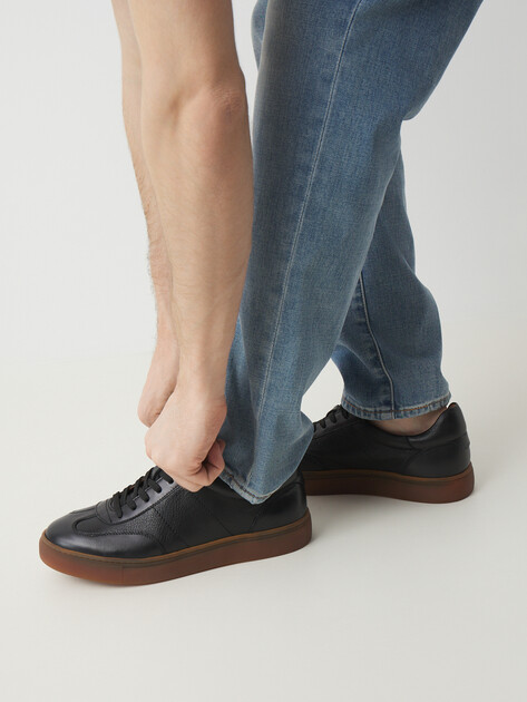 Мужские кеды MAISON DAVID, Артикул TM3336D-15, черный | 4592444. Ракурс 2