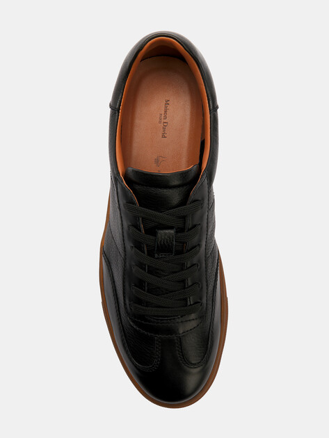 Мужские кеды MAISON DAVID, Артикул TM3336D-15, черный | 4592444. Ракурс 5