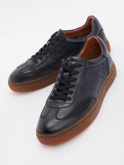 Мужские кеды MAISON DAVID, Артикул TM3336D-15, темно-синий | 4592524. Ракурс 6