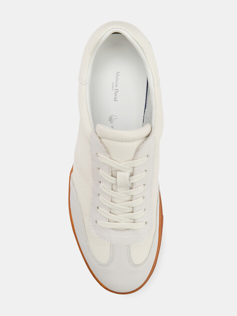 Мужские кеды MAISON DAVID, Артикул TM3336D-15, бледно-серый | 4592540. Ракурс 5